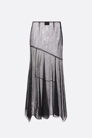 시몬 로샤 여성 스커트 Bias Cut tulle midi skirt NB26