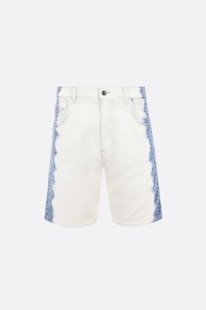 펜디 남성 청바지 Bleach Shaded denim shorts NB26