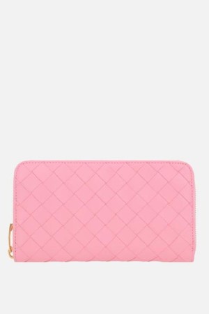 보테가 베네타 여성 지갑 Intrecciato nappa zip around wallet NB26