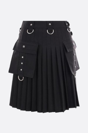 지방시 여성 스커트 twill cargo kilt skirt NB26