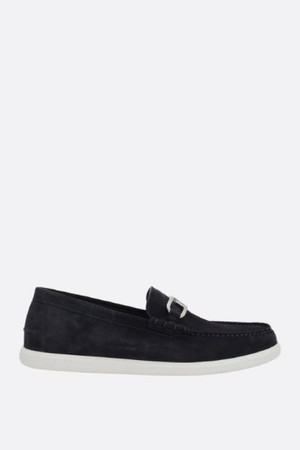 펜디 남성 로퍼 Fendi OLock Light suede loafers NB26