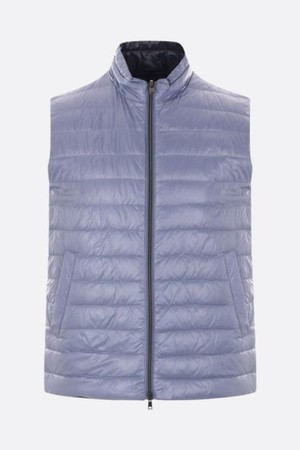 에르노 남성 패딩 reversible sleeveless down jacket in ultralight nylon NB26