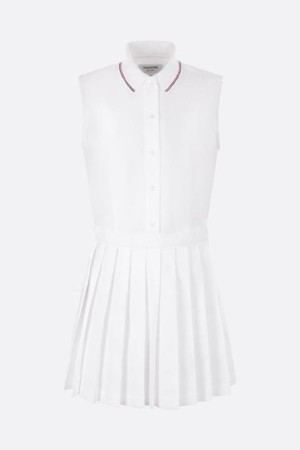 톰브라운 여성 원피스 piquet sleeveless minidress NB26