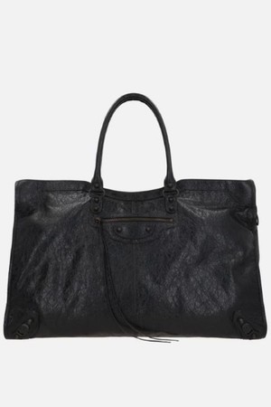 발렌시아가 남성 백팩 Le City travel bag in Arena Storico leather NB26