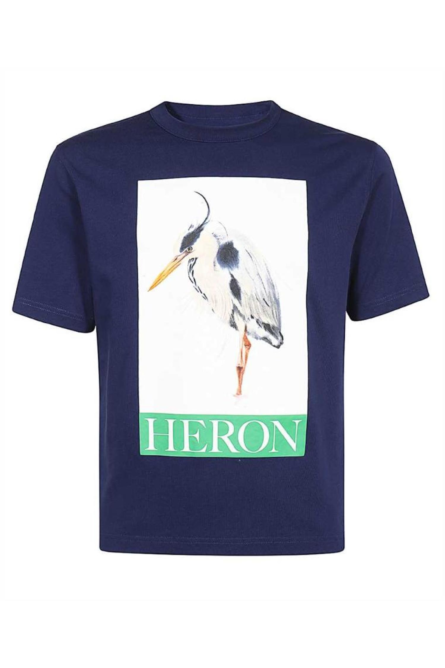 헤론프레스톤 남성 티셔츠 Heron Preston HMAA032F23JER004 HERON BIRD PAINTED T shirt ...