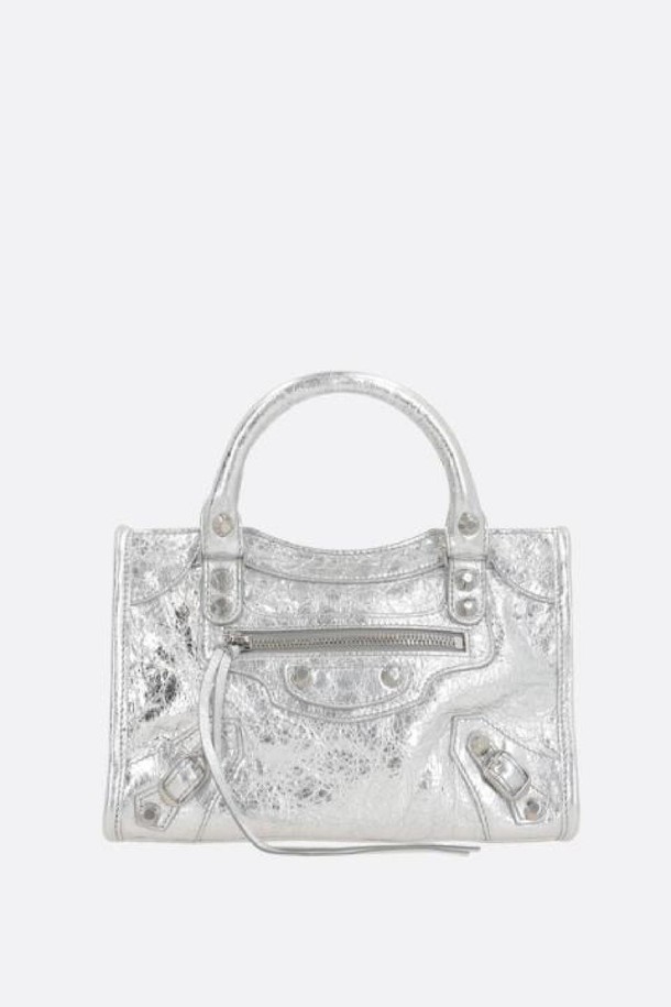 BALENCIAGA - 숄더백 - 발렌시아가 여성 숄더백 Le City mini handbag in Arena leather NB26