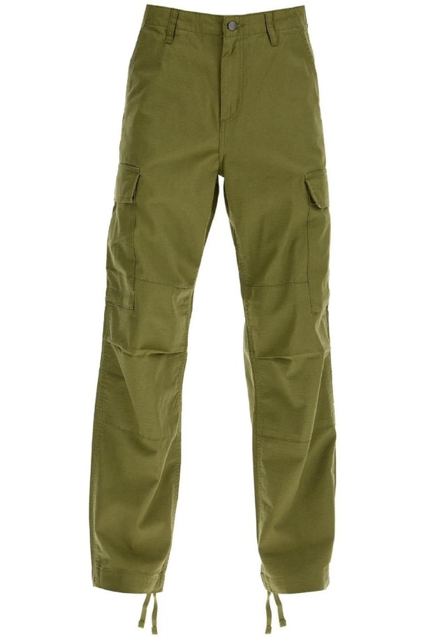 Carhartt WIP - 슬랙스/수트팬츠 - 칼하트 WIP 남성 바지 regular cotton ripstop cargo pants NB02