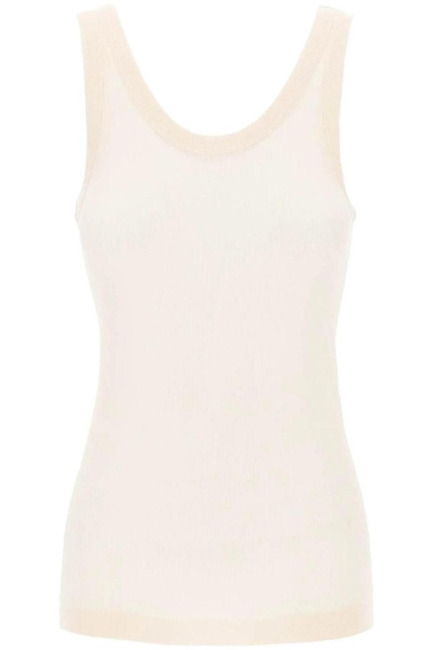 LEMAIRE - 반소매 티셔츠 - 르메르 여성 티셔츠 seamless sleeveless top NB02