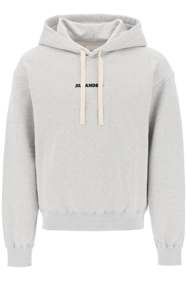 JIL SANDER - 스웨트셔츠 - 질샌더 남성 맨투맨 후드 hoodie with logo print NB02