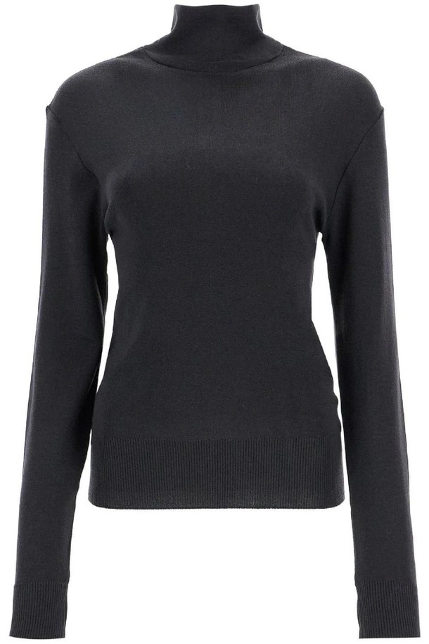 LEMAIRE - 스웨터 - 르메르 여성 스웨터 seamless high neck pullover without NB02