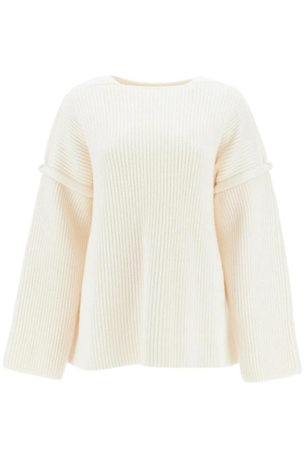 JIL SANDER - 스웨터 - 질샌더 여성 스웨터 oversized ribbed knit pul NB02