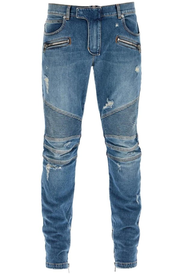 BALMAIN - 데님 - 발망 남성 청바지 slim fit biker jeans for NB02