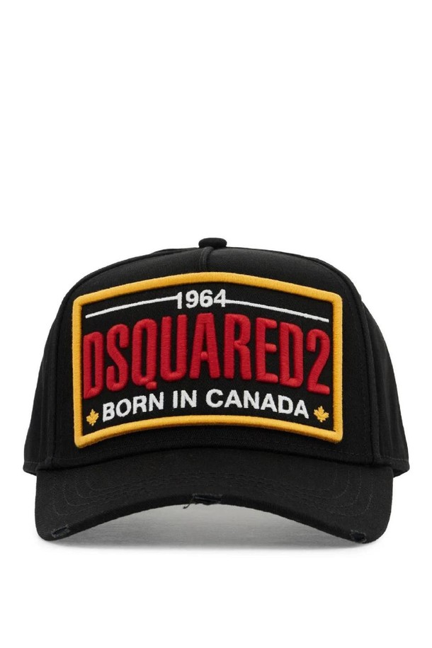 Dsquared2 - 모자 - 디스퀘어드2 남성 모자 baseball cap with logo patch NB02