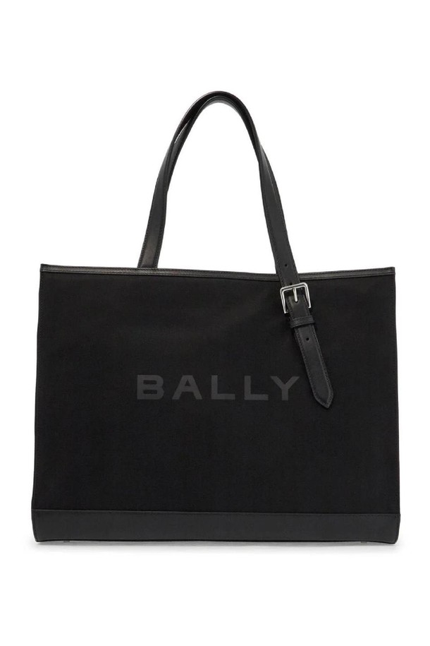 BALLY - 토트백 - 발리 남성 토트백 east west nylon and leather tote bag NB02