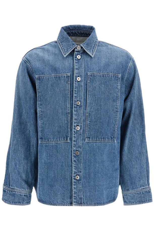 JIL SANDER - 긴팔셔츠 - 질샌더 남성 셔츠 japanese denim overshirt for men NB02