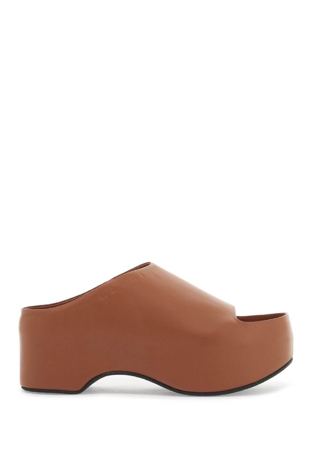 MARNI - 샌들 - 마르니 여성 뮬 chunky clog sabot with NB02