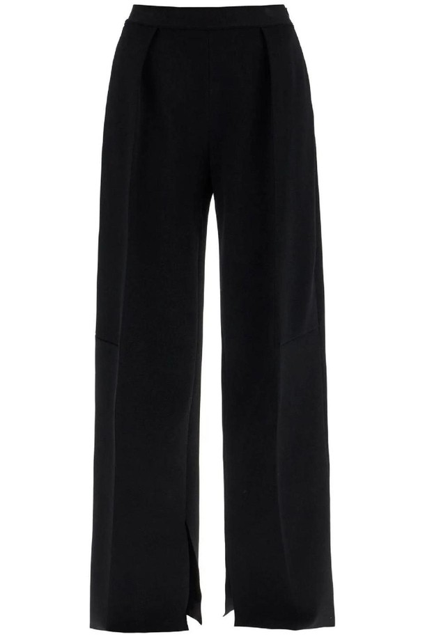 JIL SANDER - 롱/미디팬츠 - 질샌더 여성 바지 knitted viscose pants for NB02