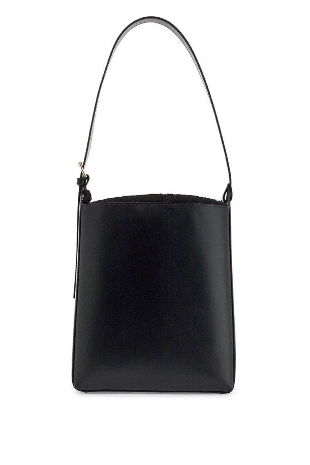 A.P.C. - 숄더백 - 아페쎄 여성 숄더백 minimalist black leather crossbody bag with adjustable strap NB02