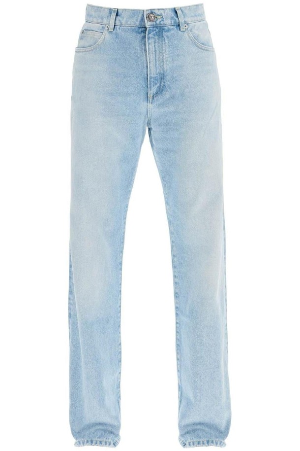 BALMAIN - 데님 - 발망 남성 청바지 light wash loose fit jeans NB02