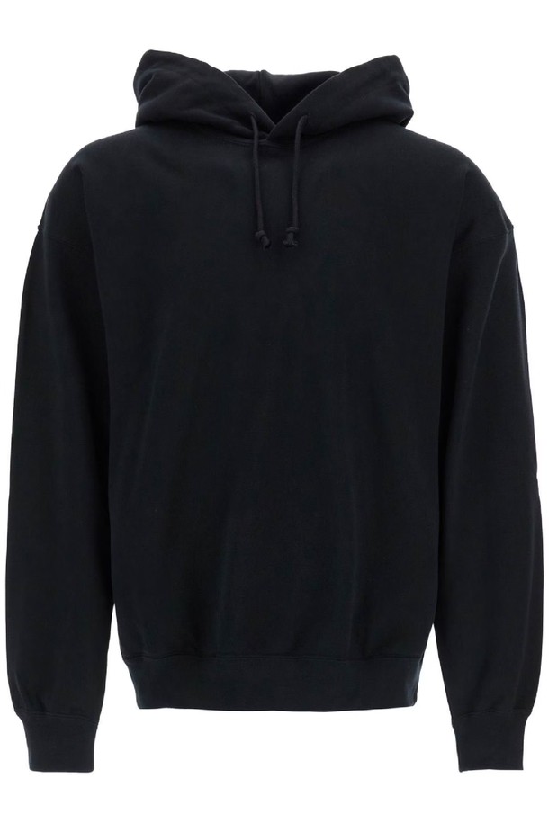 Y-3 - 스웨트셔츠 - 요지야마모토 남성 맨투맨 후드 mens black hoodie in recycled cotton and polyester NB02