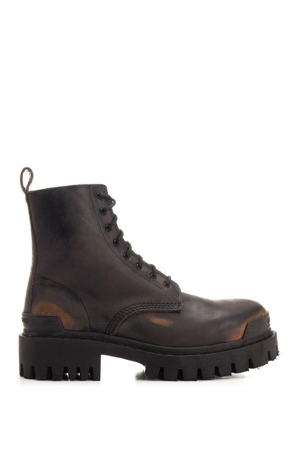 BALENCIAGA - 부츠 - 발렌시아가 남성 부츠 Strike Lace up boots NB19