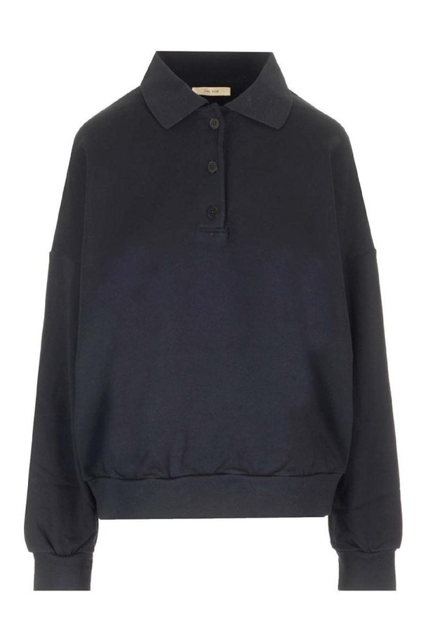 The Row - 스웨터 - 더로우 여성 니트 스웨터 Long sleeved polo shirt NB19