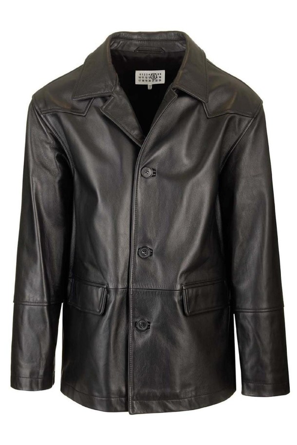 MM6 Maison Margiela - 블루종/점퍼 - 엠엠식스 메종마르지엘라 남성 자켓 Leather jacket NB19