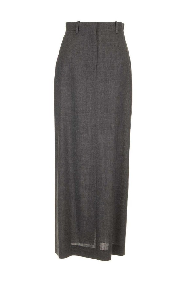 The Row - 미디스커트 - 더로우 여성 스커트 fluid wool long skirt NB19