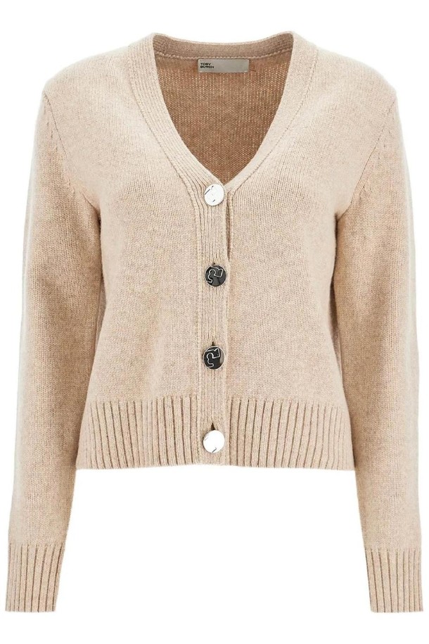 TORY BURCH - 가디건 - 토리버치 여성 가디건 short wool cardigan for women NB02