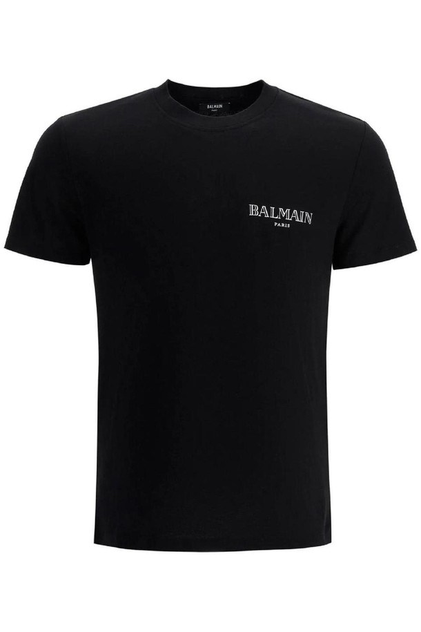 BALMAIN - 반팔티셔츠 - 발망 남성 티셔츠  vintage balmain logo crewneck t NB02