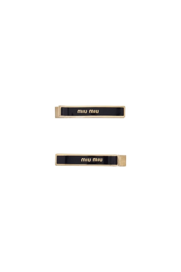 MIU MIU - 모자 - 미우미우 여성 모자 enamel hair clips NB02