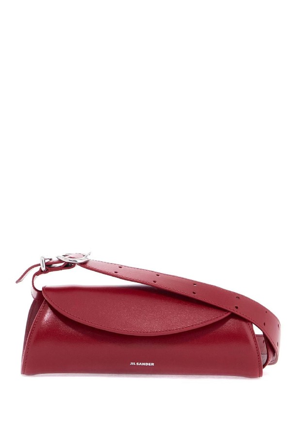 JIL SANDER - 숄더백 - 질샌더 여성 숄더백 cedar red mini cannolo leather crossbody bag NB02