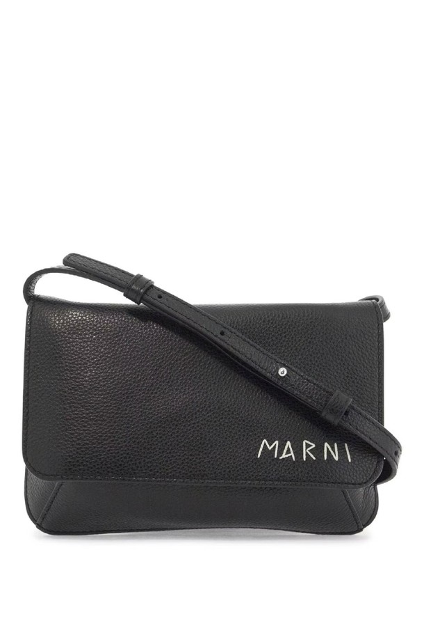 MARNI - 숄더/크로스백 - 마르니 남성 메신저백 flap trunk shoulder bag with NB02