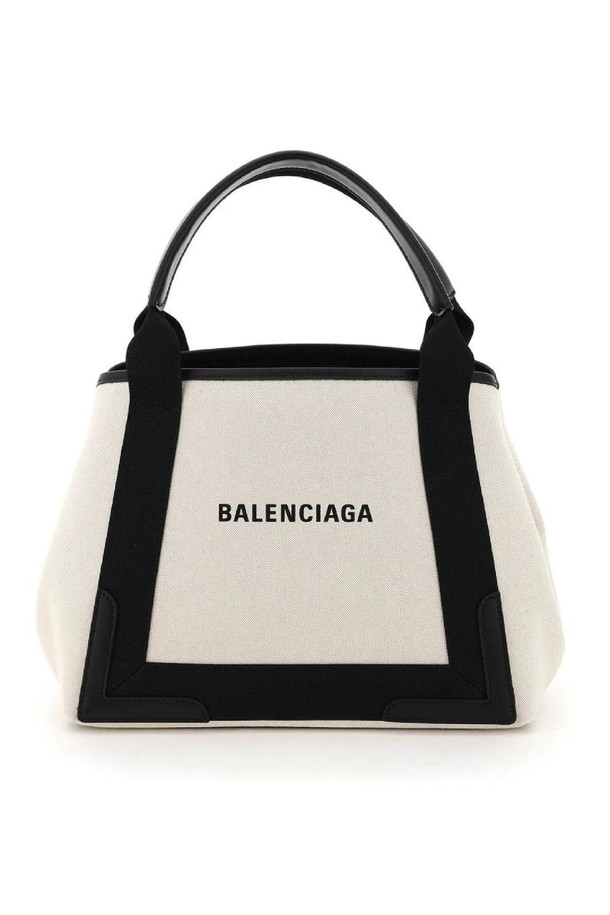 BALENCIAGA - 토트백 - 발렌시아가 여성 핸드백 cabas navy s bag NB02