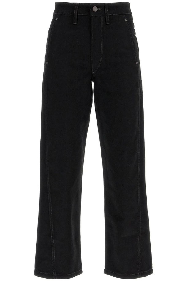 LEMAIRE - 롱/미디팬츠 - 르메르 여성 바지 cropped pants with twisted seams NB02