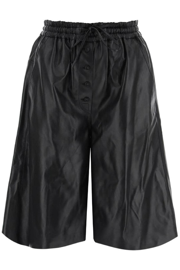 JIL SANDER - 쇼트팬츠 - 질샌더 여성 숏팬츠 leather bermuda shorts for NB02