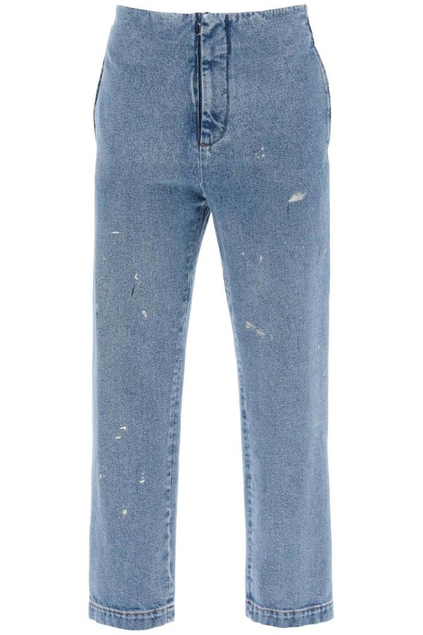 MM6 Maison Margiela - 데님 - 엠엠식스 메종마르지엘라 남성 청바지 waistless jeans without NB02