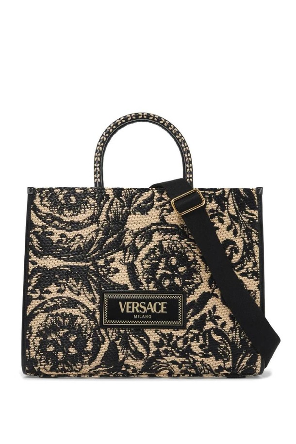 VERSACE - 토트백 - 베르사체 남성 토트백 medium athena barocco tote bag in raff NB02