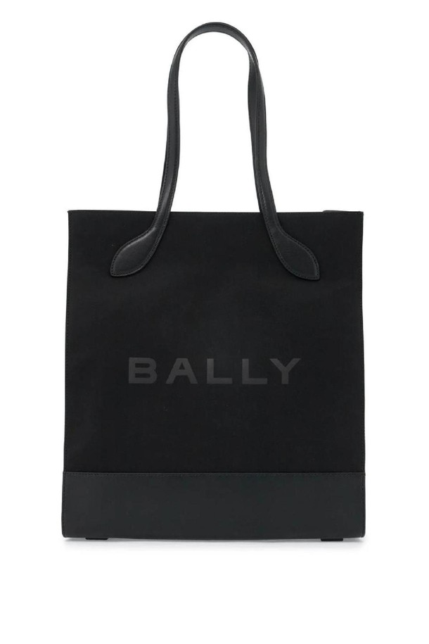 BALLY - 토트백 - 발리 여성 토트백 n s nylon and leather tote bag NB02