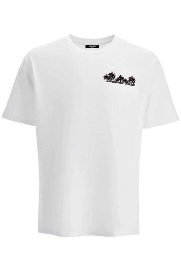 BALMAIN - 반팔티셔츠 - 발망 남성 티셔츠 balmain club t shirt NB02