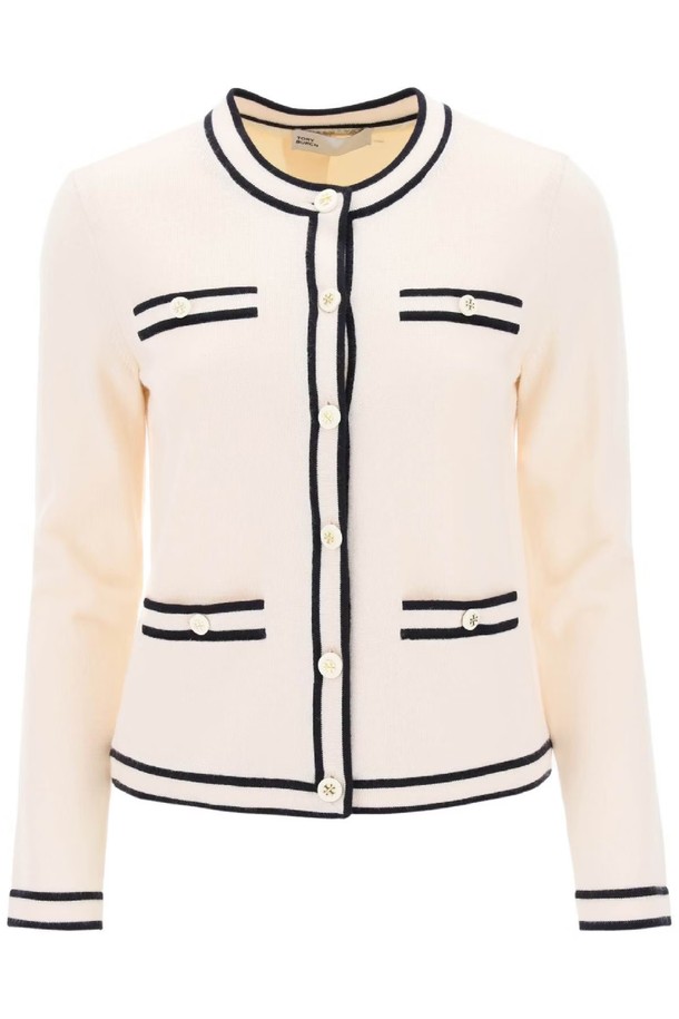 TORY BURCH - 가디건 - 토리버치 여성 가디건 kendra merino wool cardigan NB02