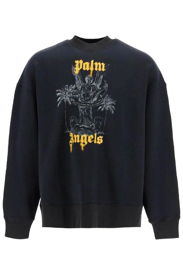 PALMANGELS - 스웨트셔츠 - 팜앤젤스 남성 맨투맨 후드 palm pencil sweat NB02