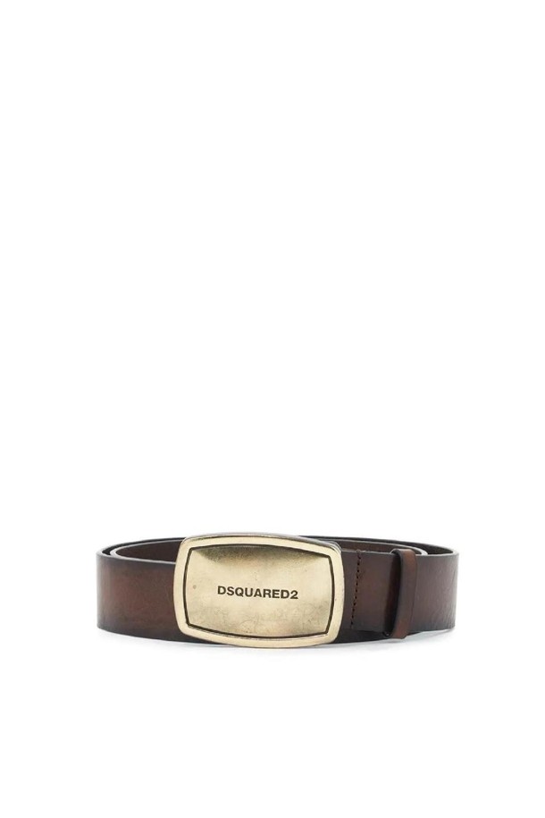 Dsquared2 - 벨트 - 디스퀘어드2 남성 벨트 vintage belt with buckle NB02