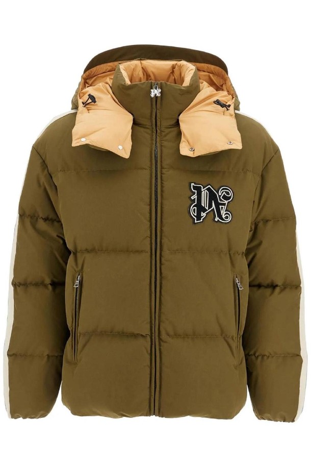 PALMANGELS - 다운/패딩 - 팜앤젤스 남성 패딩 down jacket with logo patch NB02