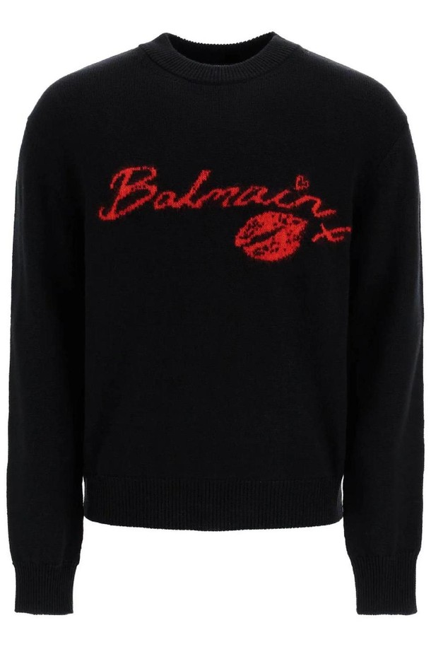 BALMAIN - 스웨터 - 발망 남성 스웨터 me sweater in wool by balmain NB02