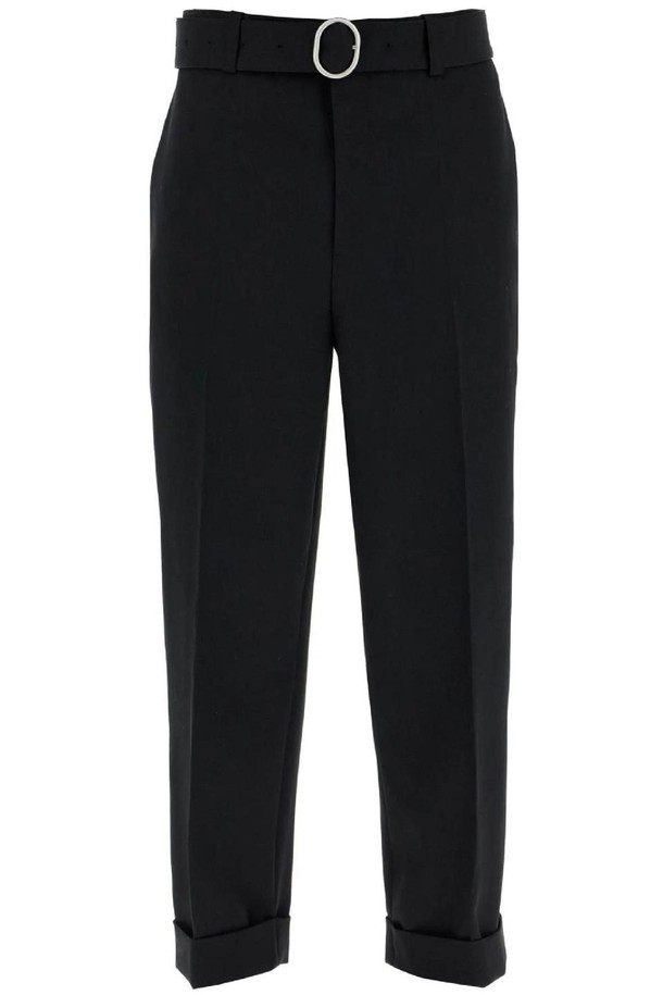 JIL SANDER - 슬랙스/수트팬츠 - 질샌더 남성 바지 wool pants with belt  NB02