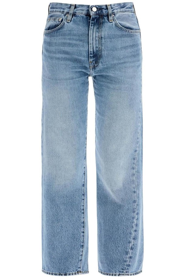 TOTEME - 데님 - 토템 여성 청바지 worn blue organic cotton jeans with twisted seams NB02