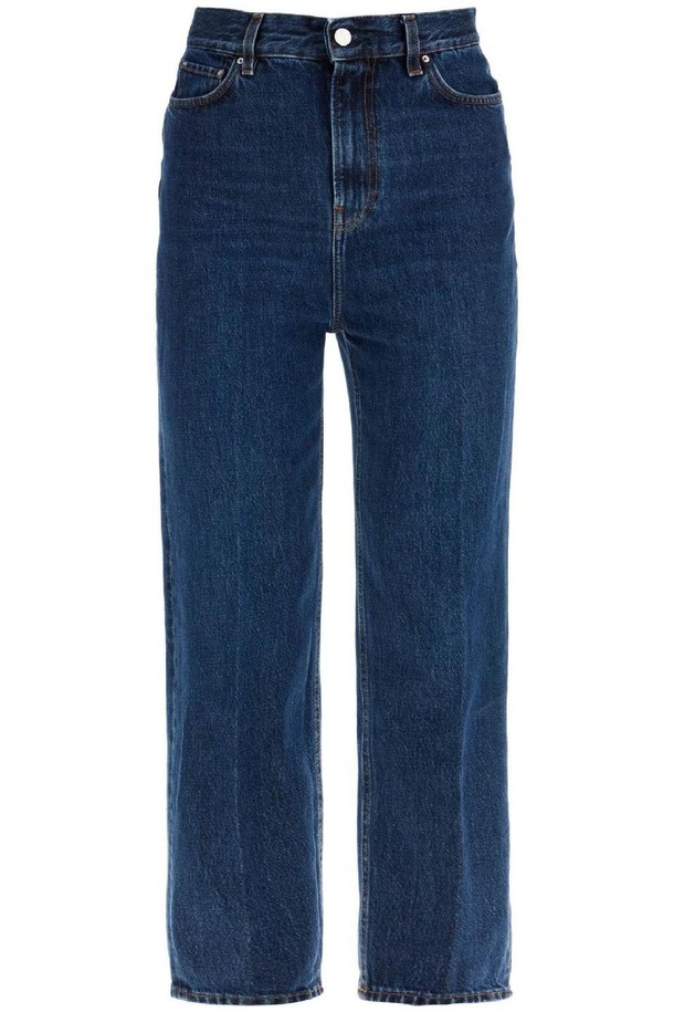 TOTEME - 데님 - 토템 여성 청바지 dark blue organic cotton tapered jeans NB02