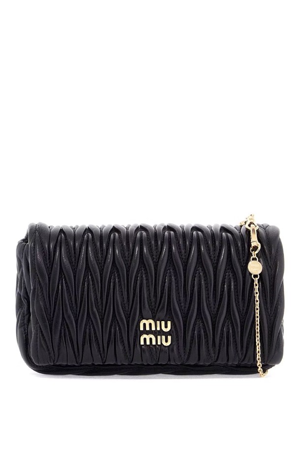 MIU MIU - 숄더백 - 미우미우 여성 숄더백 matelasse nappa leather mini crossbody bag NB02