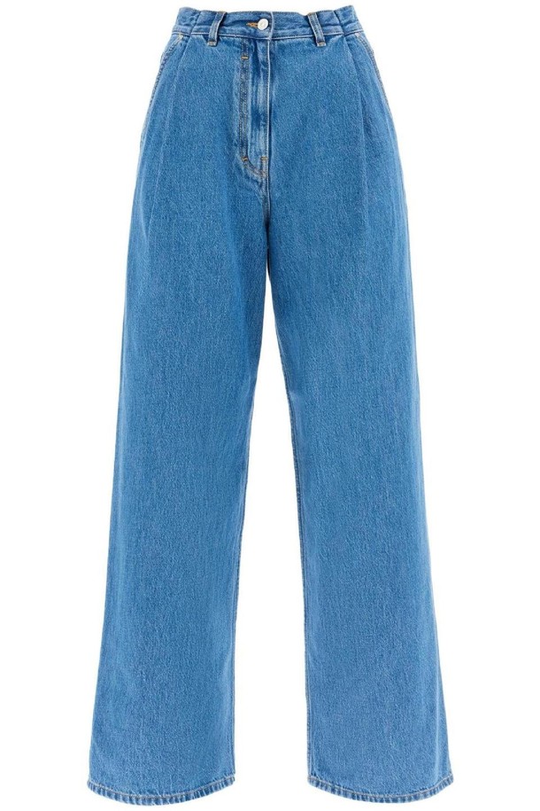 GIVENCHY - 데님 - 지방시 여성 청바지 double pleated jeans with a NB02